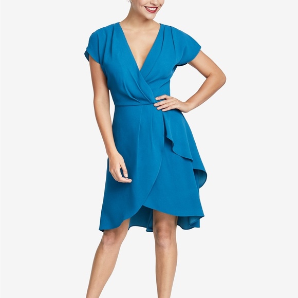 RACHEL Rachel Roy Dresses & Skirts - 3/$50 RACHEL Rachel Roy Faux Wrap Dress Teal